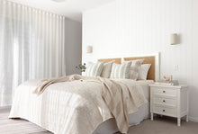 Load image into Gallery viewer, Hamilton Bedside Table - 3 Drawer White - Boho Bliss