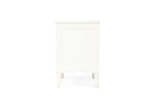 Load image into Gallery viewer, Hamilton Bedside Table - 3 Drawer White - Boho Bliss
