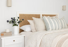 Load image into Gallery viewer, Hamilton Bedside Table - 3 Drawer White - Boho Bliss