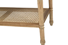 Load image into Gallery viewer, Hamilton Bedside Table - Weathered Oak - 91cm Wide - Boho Bliss