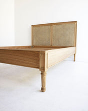 Load image into Gallery viewer, Hamilton Cane Bed - Weathered Oak - King - No End - Boho Bliss