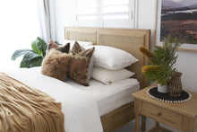 Load image into Gallery viewer, Hamilton Cane Bed - Weathered Oak - Super King - No End - Boho Bliss