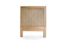 Load image into Gallery viewer, Hamilton Cane Bedhead - King Single - Weathered Oak - Boho Bliss