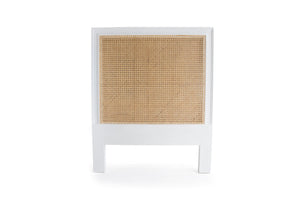 Hamilton Cane Bedhead - Single - White - Boho Bliss