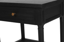 Load image into Gallery viewer, Hamilton Cane Bedside Table 57cm - Black - Boho Bliss