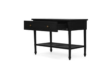 Load image into Gallery viewer, Hamilton Cane Bedside Table 91cm - Black - Boho Bliss