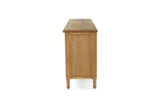 Load image into Gallery viewer, Hamilton Cane Four Door Sideboard - Weathered Oak - Boho Bliss