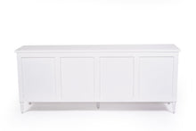 Load image into Gallery viewer, Hamilton Cane Four Door Sideboard - White - Boho Bliss