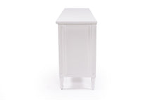 Load image into Gallery viewer, Hamilton Cane Four Door Sideboard - White - Boho Bliss