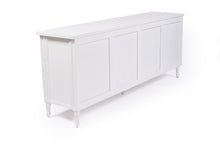 Load image into Gallery viewer, Hamilton Cane Four Door Sideboard - White - Boho Bliss