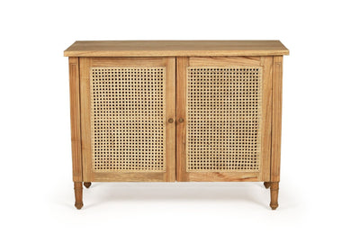 Hamilton Cane Two Door Sideboard - Boho Bliss