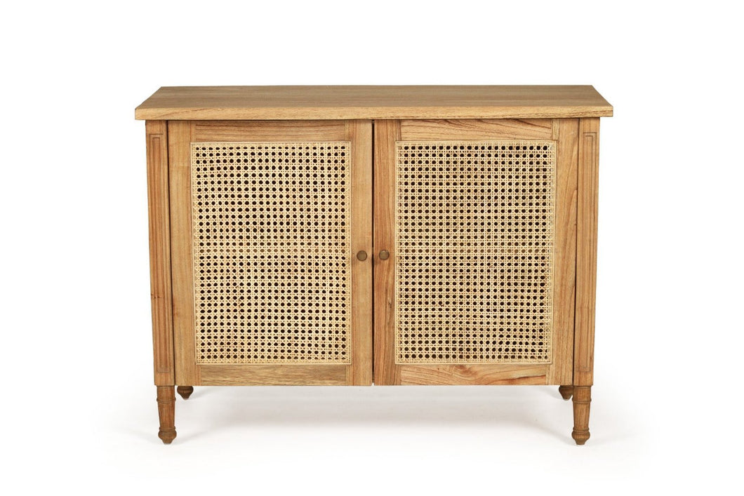 Hamilton Cane Two Door Sideboard - Boho Bliss