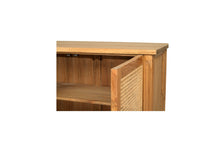 Load image into Gallery viewer, Hamilton Cane Two Door Sideboard - Boho Bliss