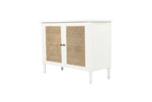 Load image into Gallery viewer, Hamilton Cane Two Door Sideboard - White - Boho Bliss