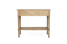 Load image into Gallery viewer, Hamilton Console Table - Weathered Oak - 100cm - Boho Bliss