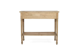 Hamilton Console Table - Weathered Oak - 100cm - Boho Bliss