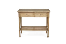 Load image into Gallery viewer, Hamilton Console Table - Weathered Oak - 100cm - Boho Bliss