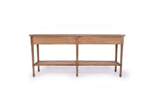 Load image into Gallery viewer, Hamilton Console Table - Weathered Oak - 185cm - Boho Bliss