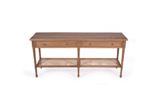 Load image into Gallery viewer, Hamilton Console Table - Weathered Oak - 185cm - Boho Bliss