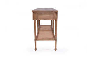 Hamilton Console Table - Weathered Oak - 185cm - Boho Bliss