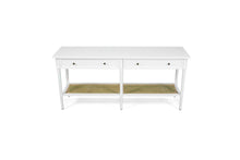 Load image into Gallery viewer, Hamilton Console Table - White - 185cm - Boho Bliss