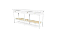 Load image into Gallery viewer, Hamilton Console Table - White - 185cm - Boho Bliss