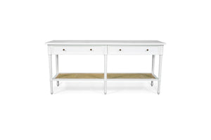 Hamilton Console Table - White - 185cm - Boho Bliss