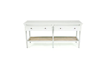 Load image into Gallery viewer, Hamilton Console Table - White - 185cm - Boho Bliss