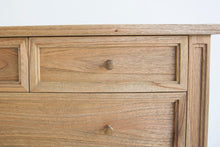 Load image into Gallery viewer, Hamilton Dresser - Weathered Oak with Five Drawers - Boho Bliss