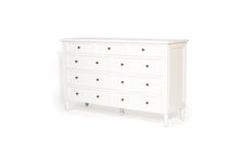 Load image into Gallery viewer, Hamilton Dresser - White with Nine Drawers - Boho Bliss