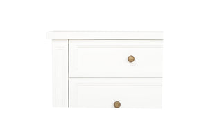 Hamilton Dresser - White with Nine Drawers - Boho Bliss