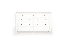 Load image into Gallery viewer, Hamilton Dresser - White with Nine Drawers - Boho Bliss