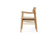 Load image into Gallery viewer, Harlow Dining Armchair - Natural - Boho Bliss