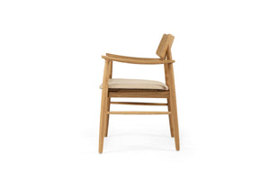 Harlow Dining Armchair - Natural - Boho Bliss