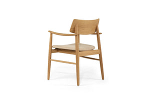 Harlow Dining Armchair - Natural - Boho Bliss