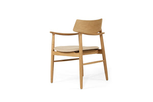Harlow Dining Armchair - Natural - Boho Bliss