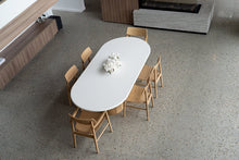 Load image into Gallery viewer, Harlow Dining Armchair - Natural with Timber Seat - Boho Bliss