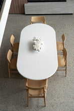 Load image into Gallery viewer, Harlow Dining Armchair - Natural with Timber Seat - Boho Bliss