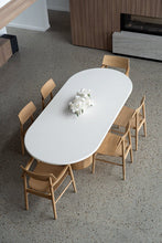 Load image into Gallery viewer, Harlow Dining Armchair - Natural with Timber Seat - Boho Bliss
