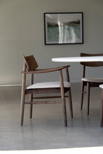 Load image into Gallery viewer, Harlow Dining Armchair - Walnut - Boho Bliss