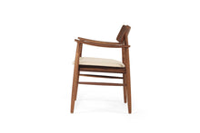 Load image into Gallery viewer, Harlow Dining Armchair - Walnut - Boho Bliss