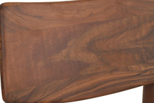 Load image into Gallery viewer, Harlow Dining Chair - Walnut with Linen Seat - Boho Bliss