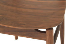 Load image into Gallery viewer, Harlow Dining Chair - Walnut with Timber Seat - Boho Bliss