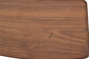Harlow Dining Chair - Walnut with Timber Seat - Boho Bliss
