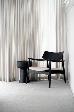 Harlow Occasional Chair - Black - Boho Bliss