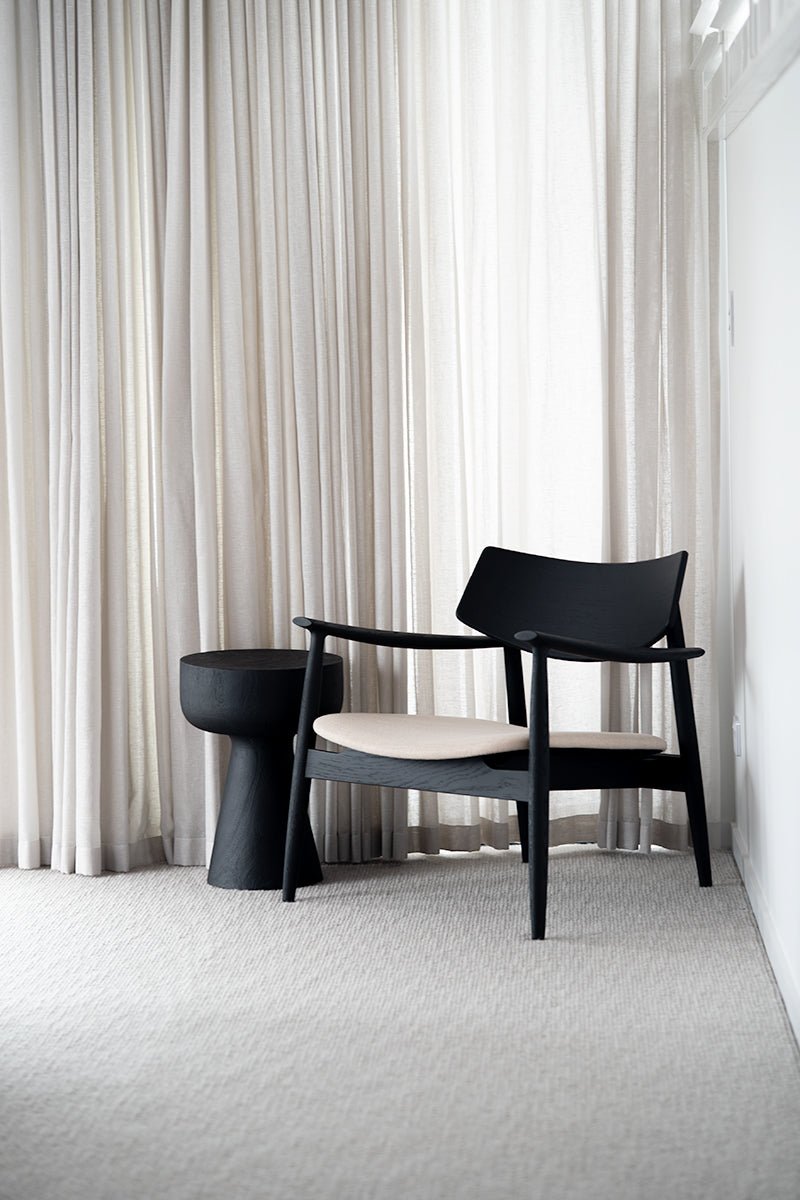 Harlow Occasional Chair - Black - Boho Bliss