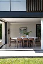 Load image into Gallery viewer, Harlow Oval Dining Table 2.4m - Walnut Base - Boho Bliss