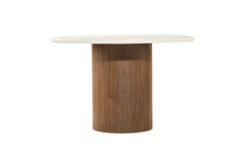 Load image into Gallery viewer, Harlow Oval Dining Table 2.4m - Walnut Base - Boho Bliss