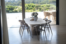 Load image into Gallery viewer, Harlow Oval Dining Table 2.4m - Walnut Base - Boho Bliss