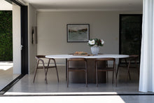 Load image into Gallery viewer, Harlow Oval Dining Table 2.4m - Walnut Base - Boho Bliss